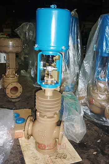 電動雙座調節閥圖片