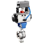 氣動(dòng)V型調(diào)節(jié)球閥