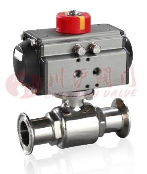 氣動衛(wèi)生級球閥開關(guān)型圖片