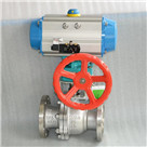 氣動球閥帶手動